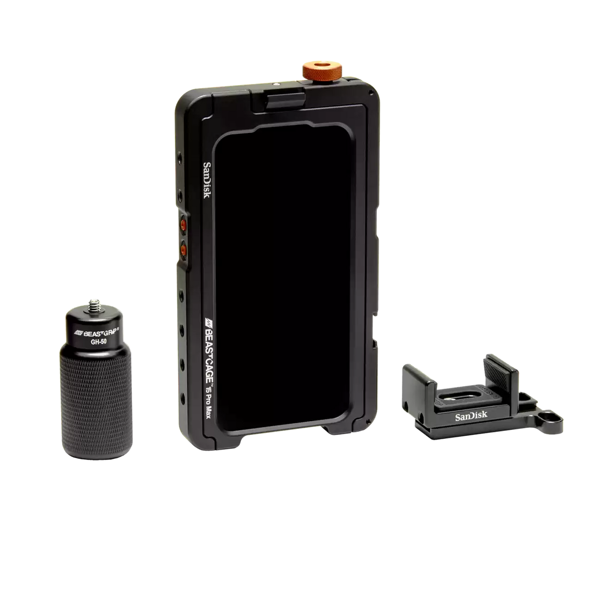 BEASTGRIP® x SanDisk Beastcage™ iPhone 15 Pro Max Creator Kit