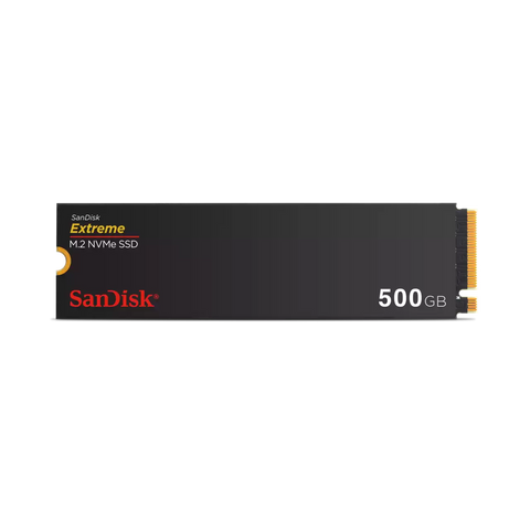 SanDisk Extreme M.2 NVMe PCIe Gen 4.0 Internal SSD-500GB:--