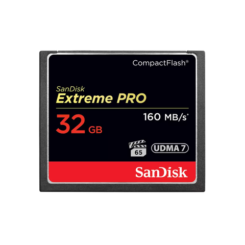 Extreme Pro CompactFlash Memory Card 32GB