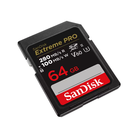 SanDisk Extreme PRO SDXC™ UHS-II Card 64GB