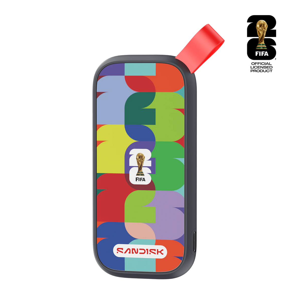SANDISK Portable SSD: FIFA World Cup 2026 Edition 1TB