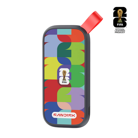 SANDISK Portable SSD: FIFA World Cup 2026 Edition 1TB