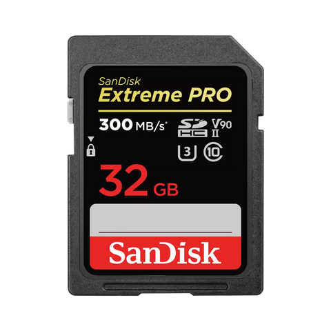 SanDisk Extreme PRO® SDHC™ and SDXC™ UHS-II cards 32GB