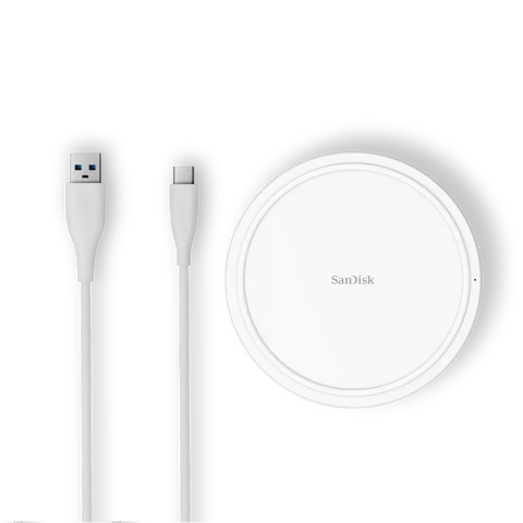 SanDisk Ixpand Wireless Charger Pad 15W (No AC Adaptor)
