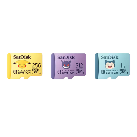 SanDisk Pokémon™ microSD™ Card 256GB