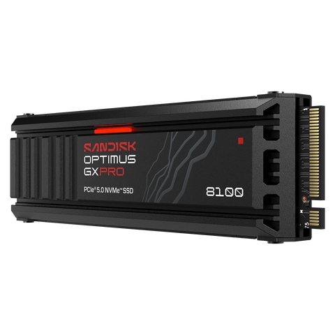 SANDISK Optimus GX PRO 8100 NVMe™ SSD 1TB, With Heatsink
