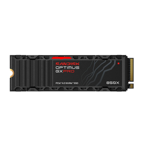 SANDISK Optimus GX PRO 850X NVMe™ SSD 1TB, With Heatsink