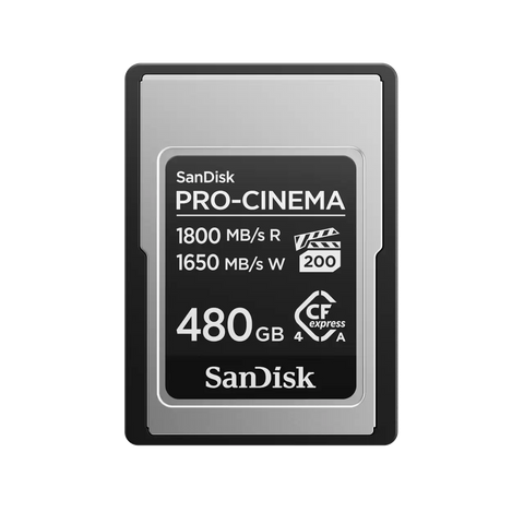 SanDisk PRO-CINEMA CFexpress™ Type A Card 480GB