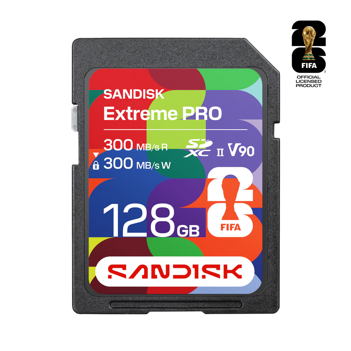SANDISK SD UHS-II Card: FIFA World Cup 2026™ Edition 128GB