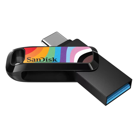 SanDisk Ultra Dual Drive Go USB Type-C, Pride Edition