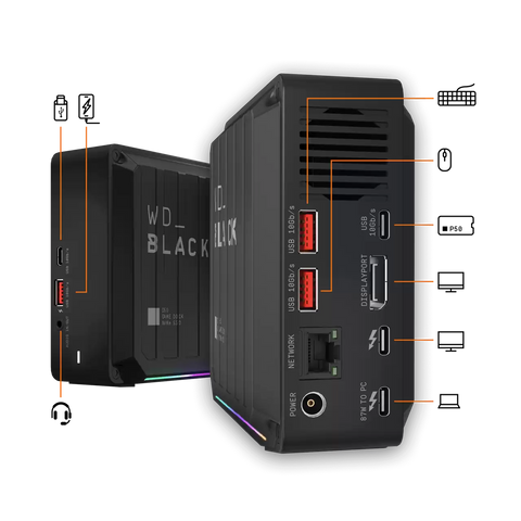 WD_BLACK D50 Game Dock NVMe™ SSD