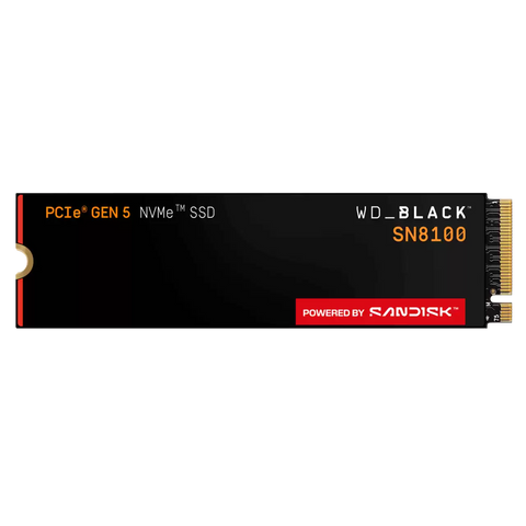 WD_BLACK SN8100 NVMe SSD 1TB, Without Heatsink