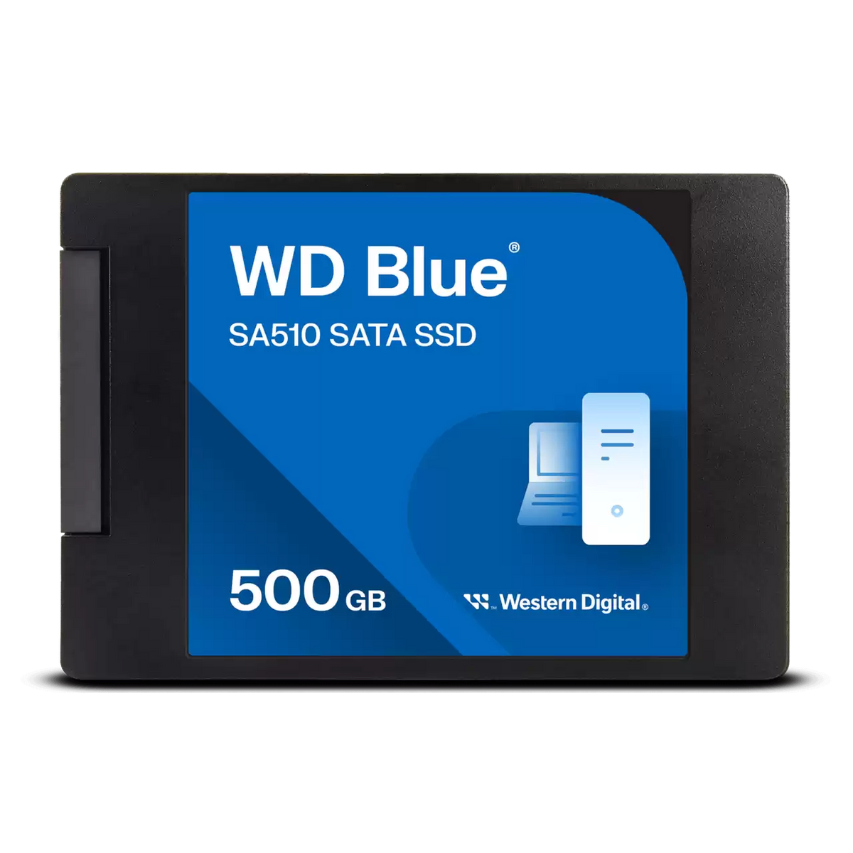 WD Blue SA510 SATA SSD 2.5”/7mm Cased 500GB