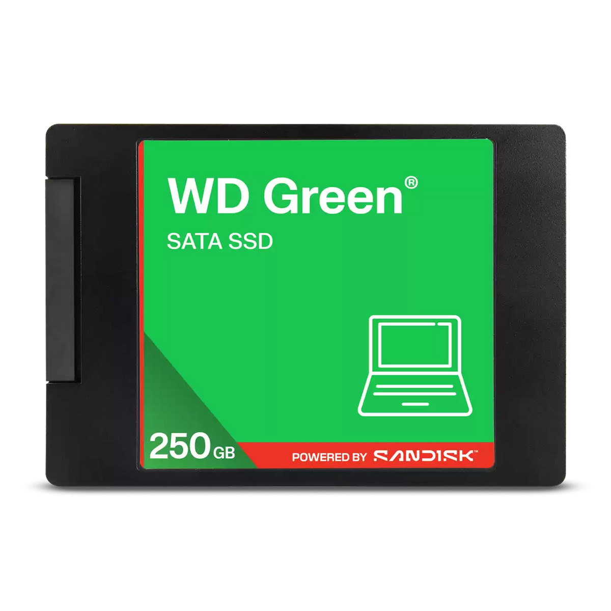 WD Green SATA SSD 2.5"/7mm cased 250GB