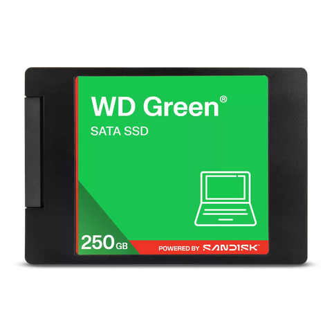 WD Green SATA SSD 2.5"/7mm cased 250GB