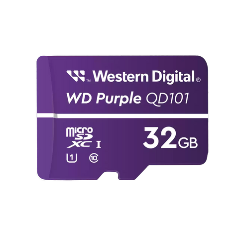 WD Purple SC Ultra Endurance microSD Card-32GB-Single-