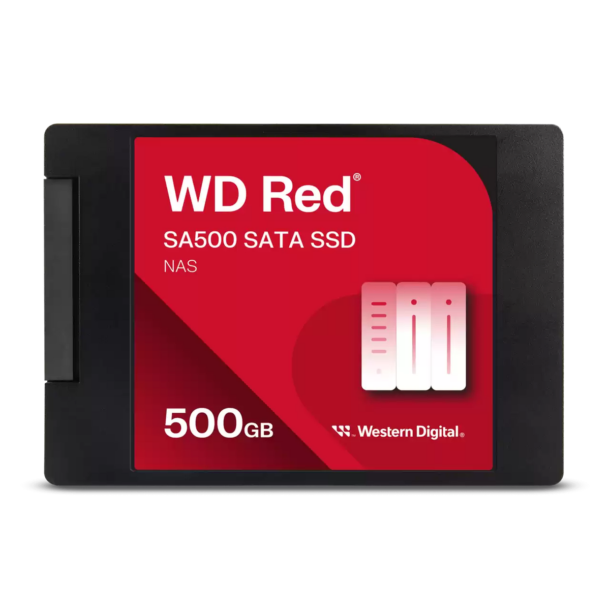 WD Red SA500 NAS SATA SSD 2.5”/7mm Cased 500GB